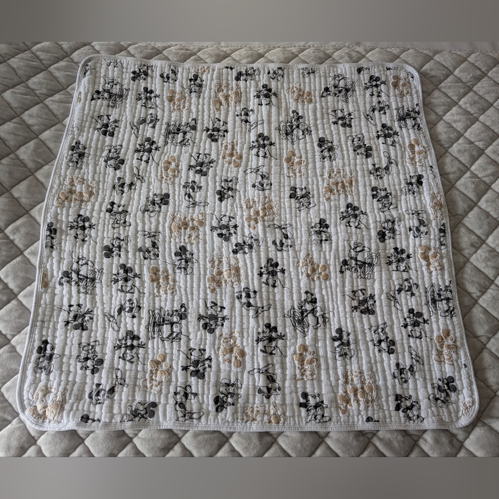 Aden & Anais + Disney Mickey Mouse Muslin Cotton Baby Blanket